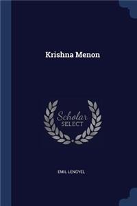 Krishna Menon