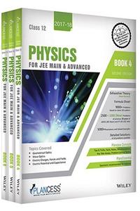 Plancess Study Material Physic for JEE Main & Advanced, Class 12, Set of 3 Books