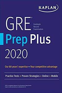 GRE Prep Plus 2020: 6 Practice Tests + Proven Strategies + Online + Mobile