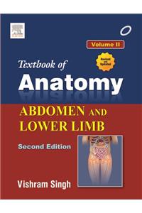 Textbook of Anatomy: Abdomen and Lower Limb,  Vol II, 2/e