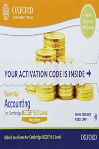 Essential Accounting for Cambridge IGCSE & O Level: Online Student Book Printed Access