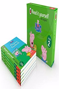 PEPPA PIG READ IT YOURSELF TUCK BOX (LEVEL 2): 5 PEPPA RIY BOOKS IN TUCK BOX