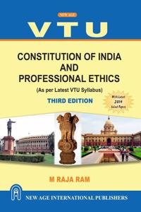 Constitution of India and Professional Ethics (As per Latest VTU Syllabus)