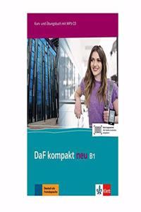 DaF kompakt neu B1 Kurs- und Übungsbuch mit MP3-CD