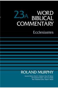 Ecclesiastes, Volume 23a