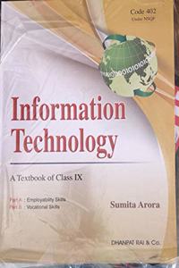 A Textbook Of Information Technology For Class 9 (Examination 2020-2021)