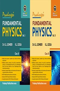 Pradeep's Fundamental Physics for Class 11 (Vol. 1 & 2) - Examination 2022/23