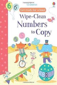 Get Ready For School Wipe-Clean Numbers to Copy