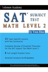 Solomon Academy's SAT Subject Test Math Level 2