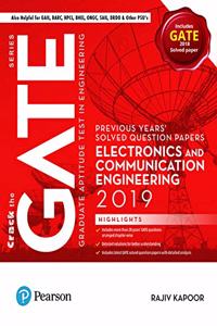 Previous Years' Solved Question Papers: GATE Electronics and Communication Engineering, 2019 by Pearson (Old Edition)