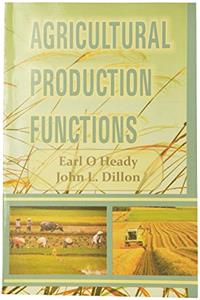 Agricultural Production Functions