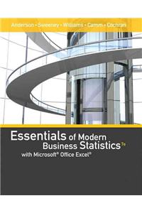 Essentials of Modern Business Statistics with Microsoftoffice Excel (with Xlstat Education Edition Printed Accesscard)