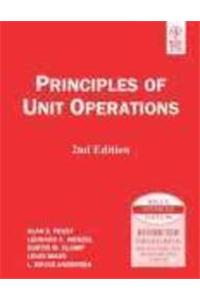 Principles Of Unit Operations, 2Nd Ed