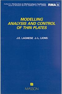 Modelling analysis and control of thin plates (Recherches en mathematiques appliquees)