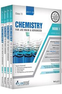 Plancess Study Material Chemistry for JEE Main & Advanced, Class 11, Set of 4 Books