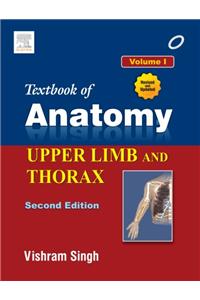 Textbook of Anatomy: Upper Limb and Thorax, Vol I; 2/e