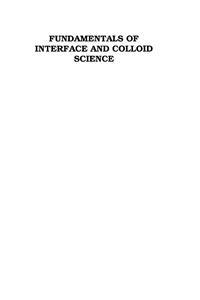 Fundamentals of Interface and Colloid Science