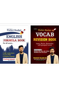 Pocket Rocket English Formula Book | Pocket Rocket Vocab Revision Book | Learn | Revise | Combo | Bilingual  (Paperback, Others, Prashant Solanki)
