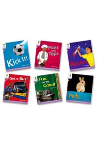 Oxford Reading Tree: Level 1+: Floppy's Phonics Non-Fiction: Pack of 6