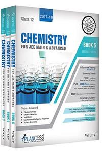 Plancess Study Material Chemistry for JEE Main & Advanced, Class 12, Set of 3 Books
