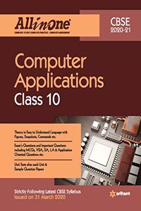 CBSE All In One Computer Application Class 10 for 2021 Exam