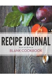 Recipe Journal - Blank Cookbook