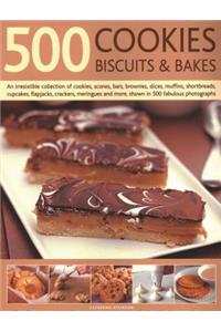 500 Cookies, Biscuits & Bakes