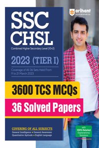 SSC CHSL Tier I 2023 36 Solved Papers (EditionI)