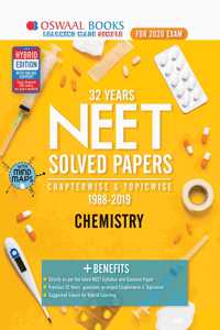 Oswaal NEET Question Bank Chapterwise & Topicwise Chemistry Book (For March 2020 Exam)