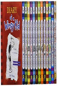 Diary of a Wimpy Kid Box of Books 1-13 + DIY (Export Edition)