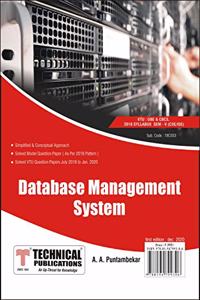 Database Management System for BE VTU Course 18 OBE & CBCS (V- CSE -18CS53)