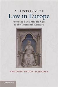 History of Law in Europe