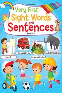 Very First Sight Words Sentences Level - 2