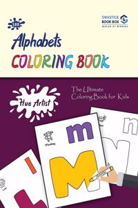 Hue Artist - Alphabets Colouring Book