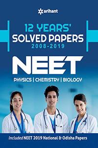 12 Years' Solved Papers CBSE AIPMT & NEET 2020
