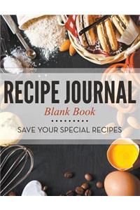Recipe Journal Blank Book