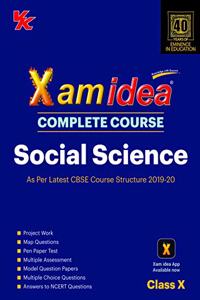 Xam Idea Complete Course Social Science for CBSE Class 10 - 2020 Exam