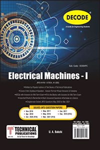 Decode - Electrical Machines-I for JNTU-H 18 Course (II - I - EEE - EE304PC)
