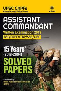 Solved Papers CAPF Assistant Commandant 2019