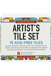 Studio Series Artist's Tiles: White (75 Pack)