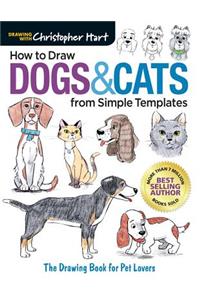 How to Draw Dogs & Cats from Simple Templates