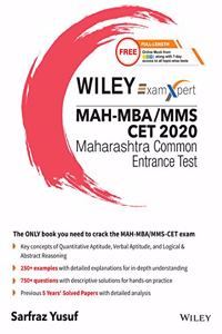 Wiley's ExamXpert MAH - MBA / MMS CET 2020 Maharashtra Common Entrance Test