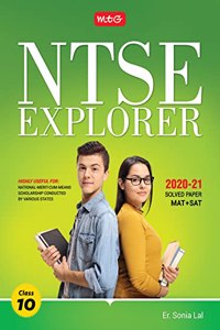 MTG NTSE Explorer 2022, Solved Paper MAT-SAT Class-10