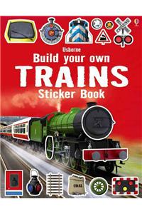 Build Your Own Trains Sticker Book