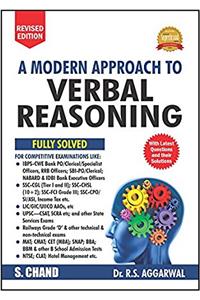 A Modern Approach to Verbal Reasoning (R.S. Aggarwal)