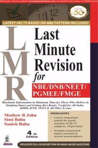 LMR Last Minute Revision for NBE/DNB/NEET/PGMEE/FMG
