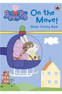 Peppa Pig: On the Move! Sticker Activity Book