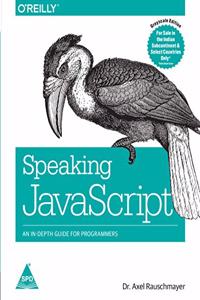 Speaking Javascript An In Depth Guide For Programmer'S