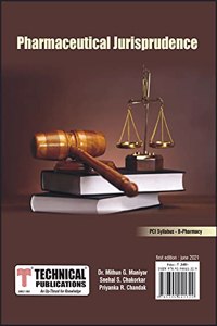 Pharmaceutical Jurisprudence for B. PHARMACY - PCI SYLLABUS - textbook