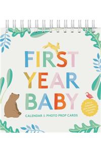 First Year Baby Calendar & Photo Prop Cards